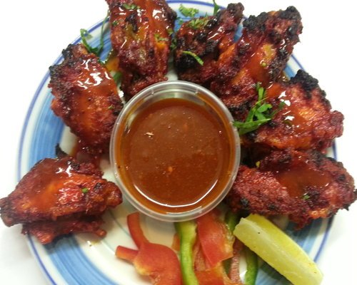 5.c BOMBAY CHICKEN WINGS